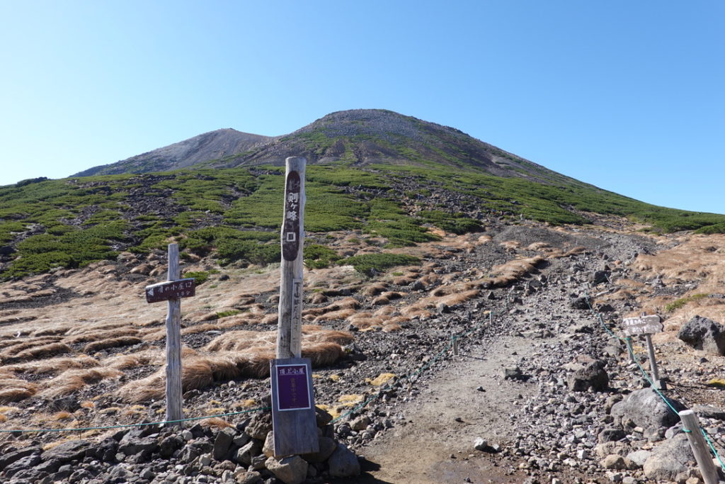 無雪期・乗鞍岳・剣ヶ峰口