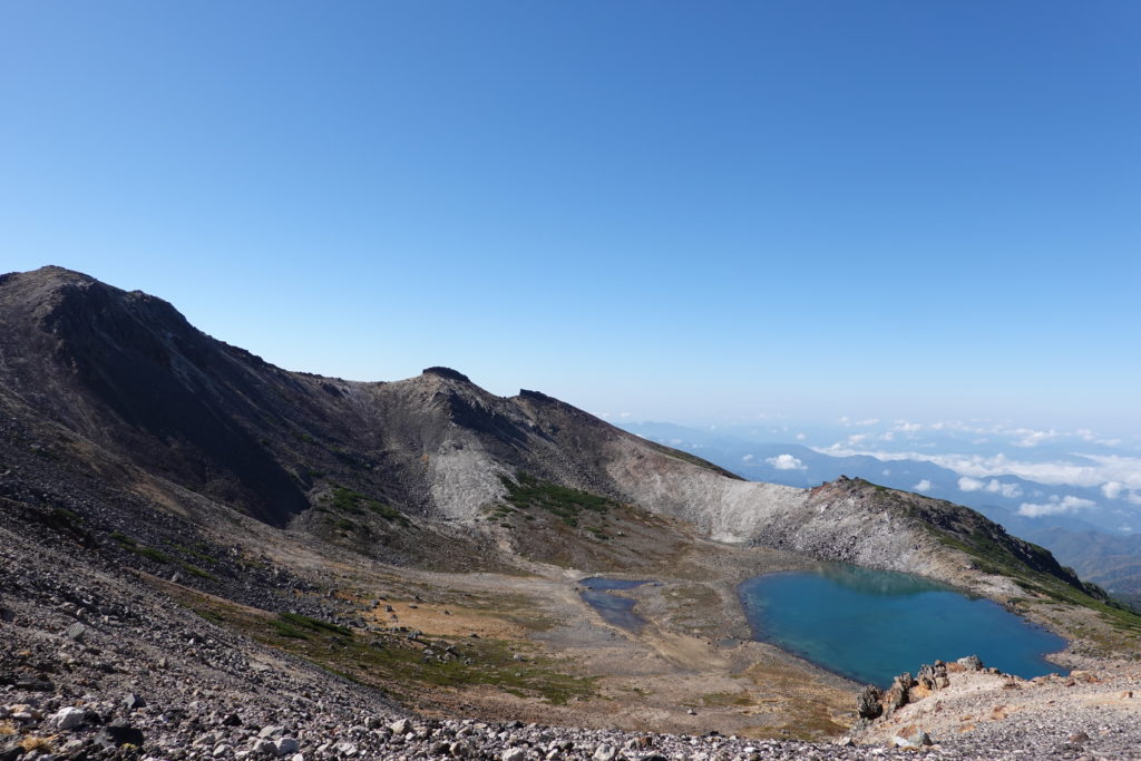 無雪期・乗鞍岳・大日岳(奥ノ院)、屏風岳、薬師岳