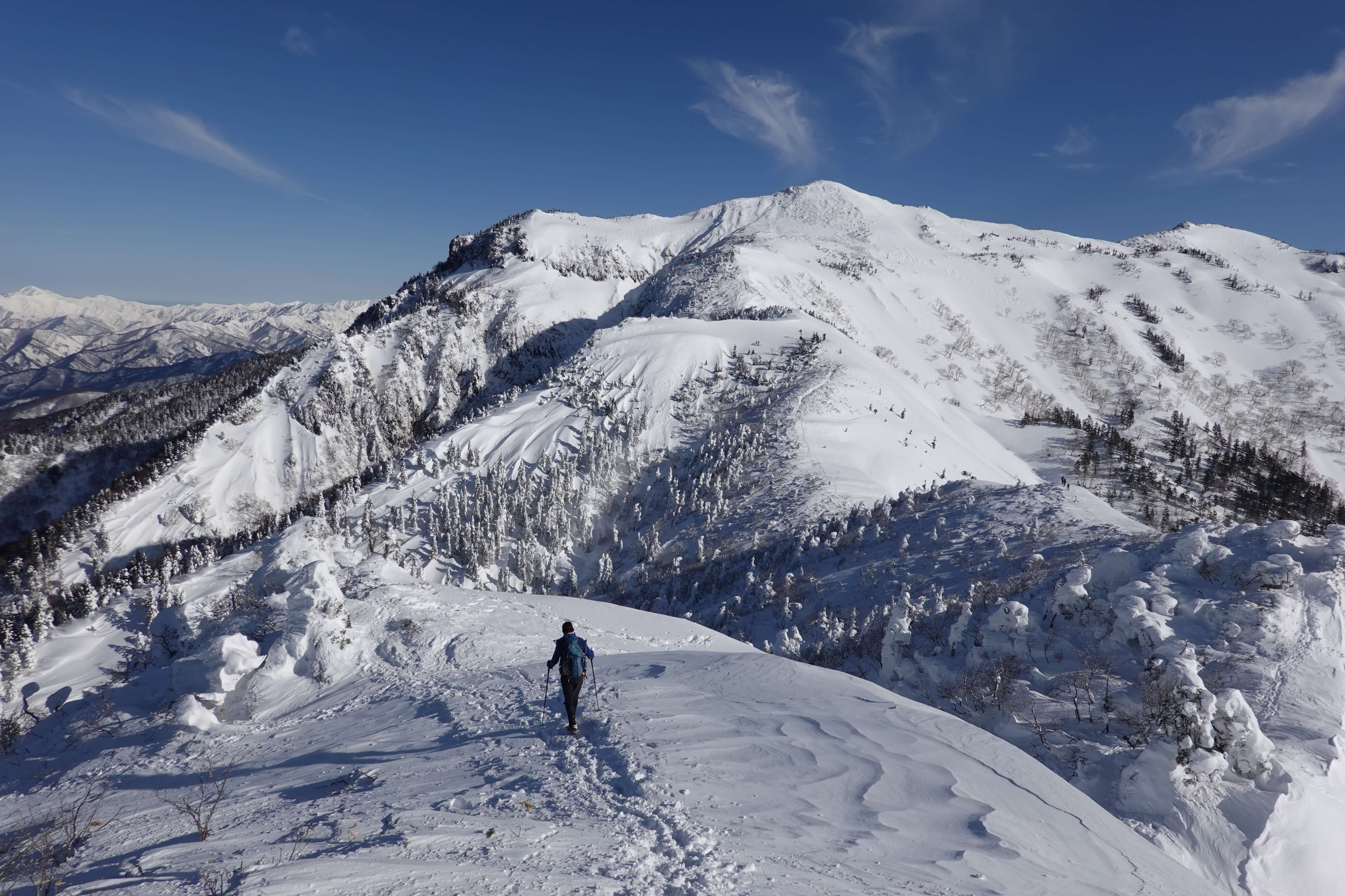 冬山のいいとこ全部乗せ！上州武尊山を30周年川場スキー場から・厳冬期日帰り登山
