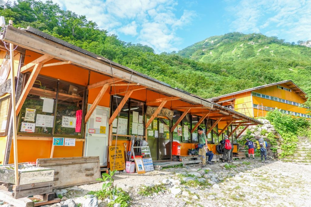 白馬岳・白馬尻小屋
