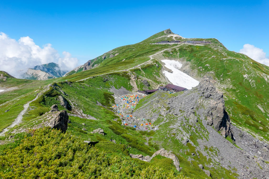 白馬岳・丸山からの白馬岳