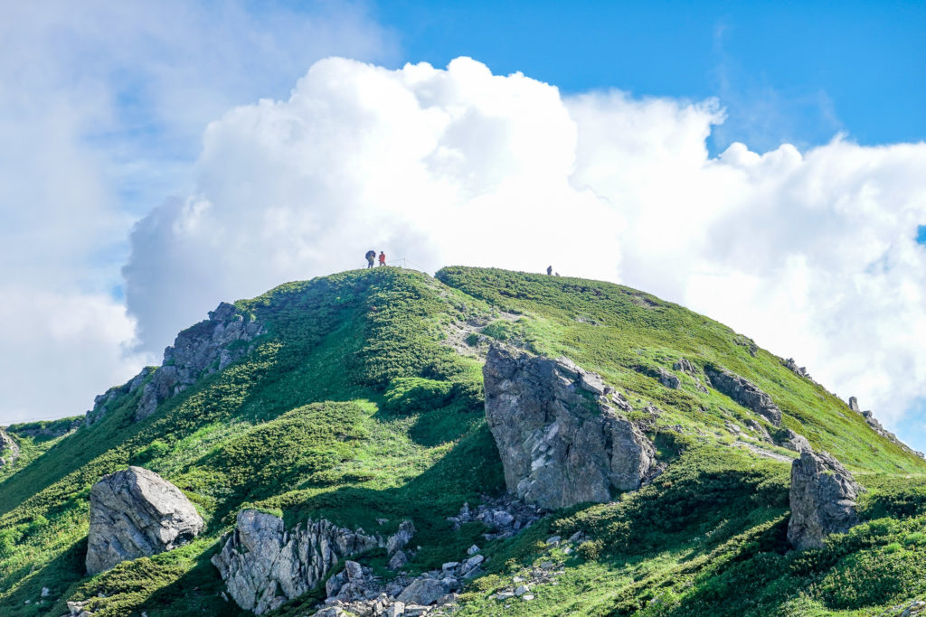 白馬岳・まあるい丸山