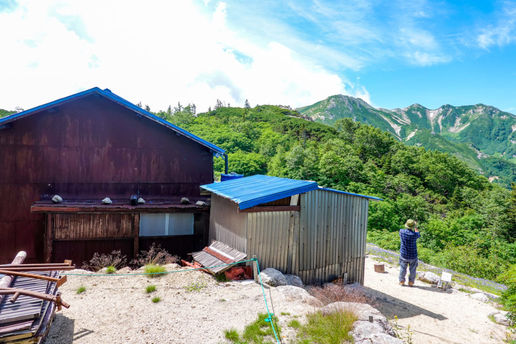裏銀座・烏帽子岳・烏帽子小屋
