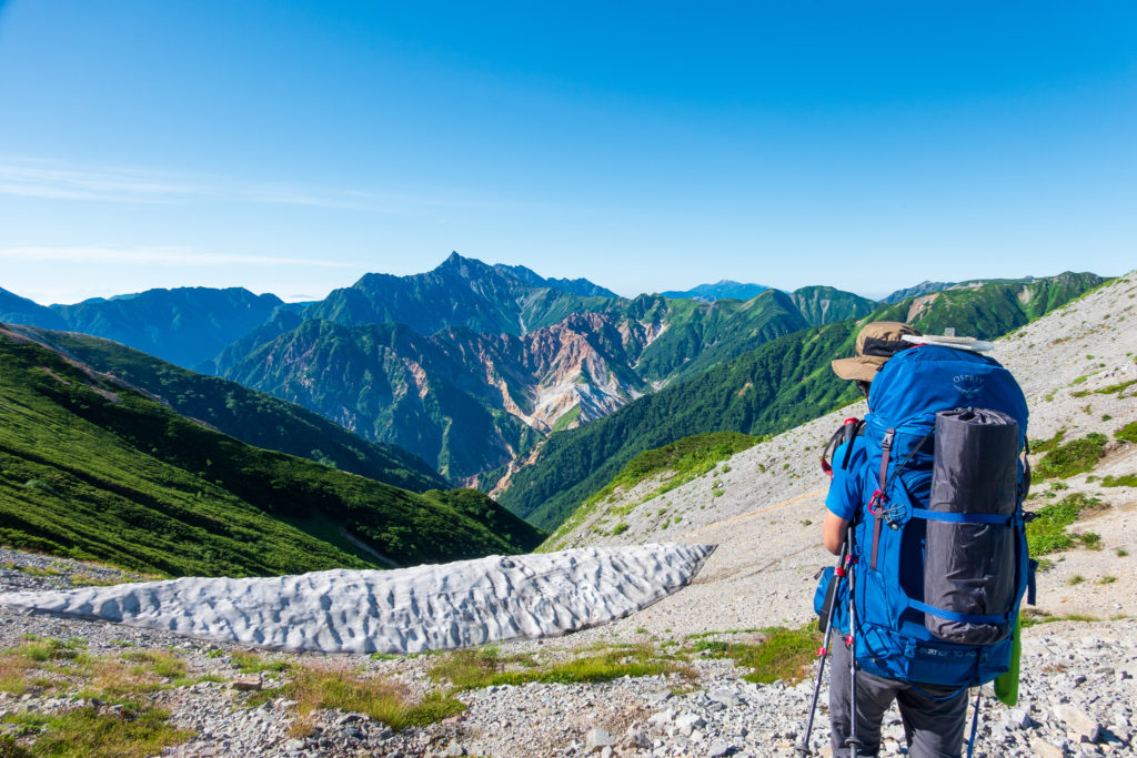 裏銀座・槍ヶ岳と硫黄岳