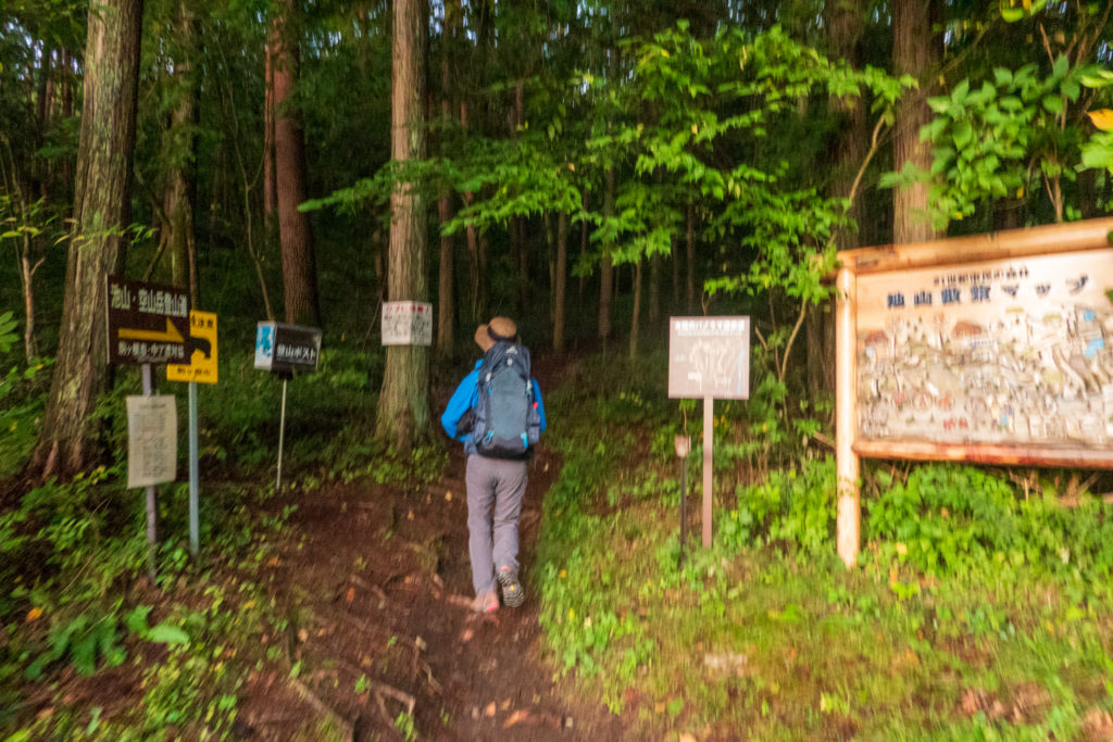 空木岳・駒ヶ根高原スキー場・登山口