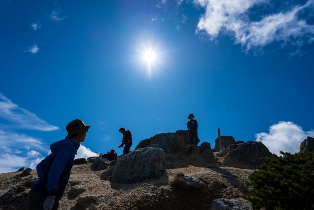 空木岳・空木岳山頂