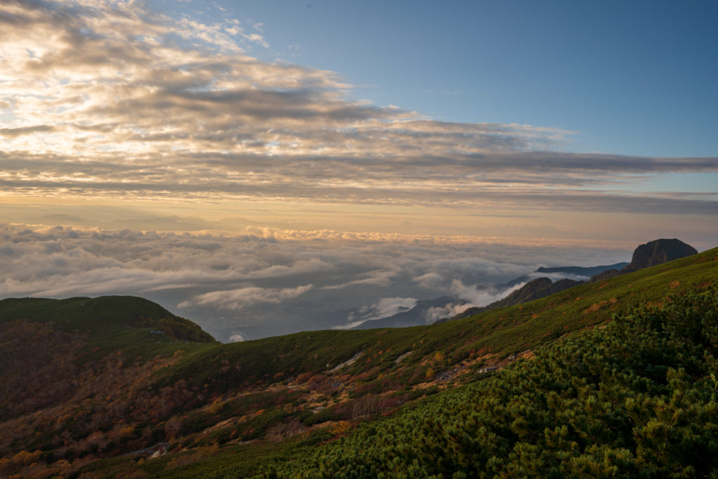 空木岳・雲海