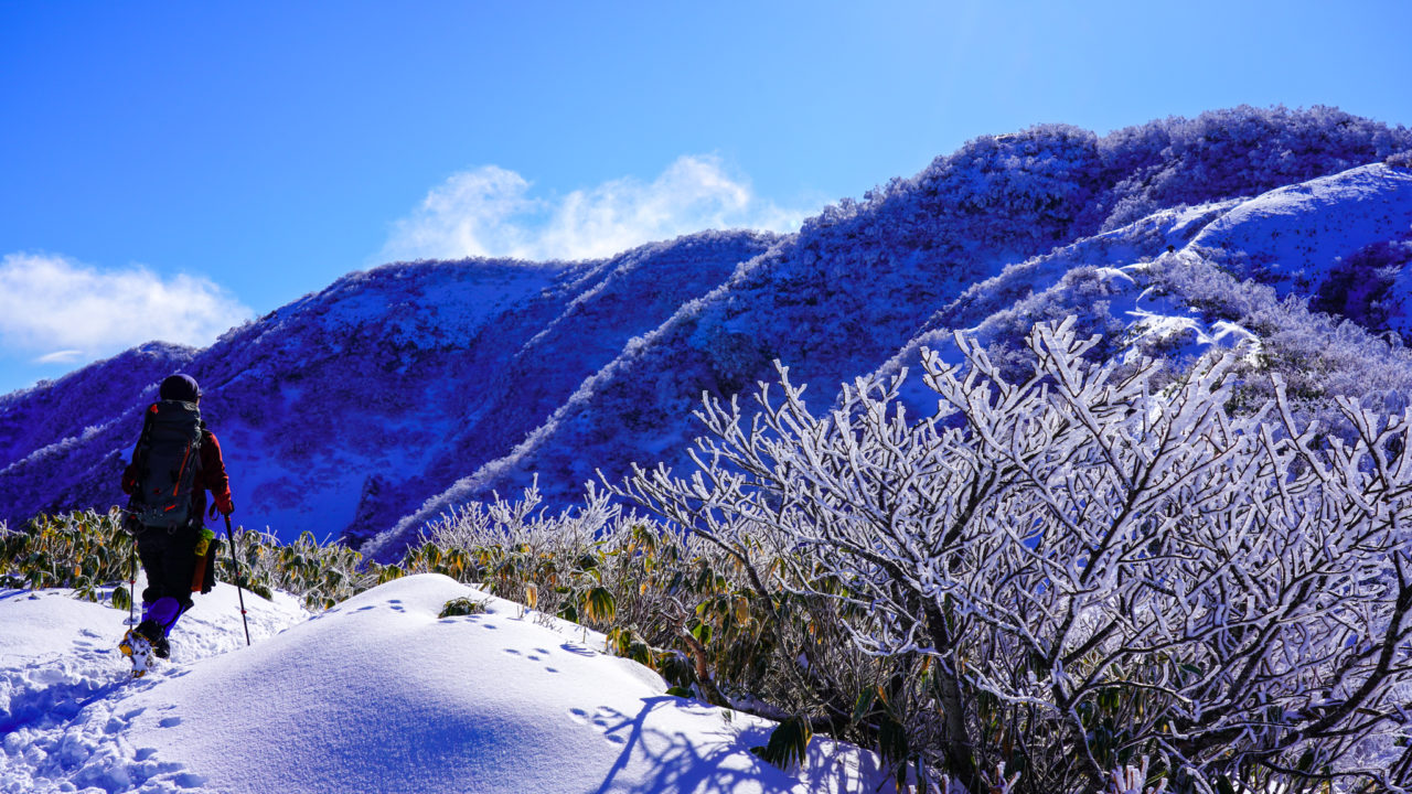 令和元年山納め 北陸遠征 雪の荒島岳を登る 今日 山ちょっと行ってくる