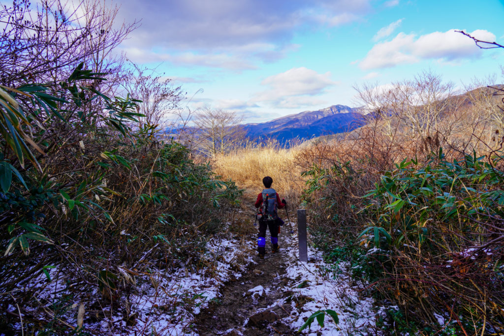 積雪期・荒島岳・元リフト終点