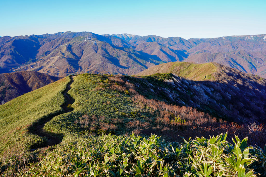 平標山・仙ノ倉山・松手山を振り返る
