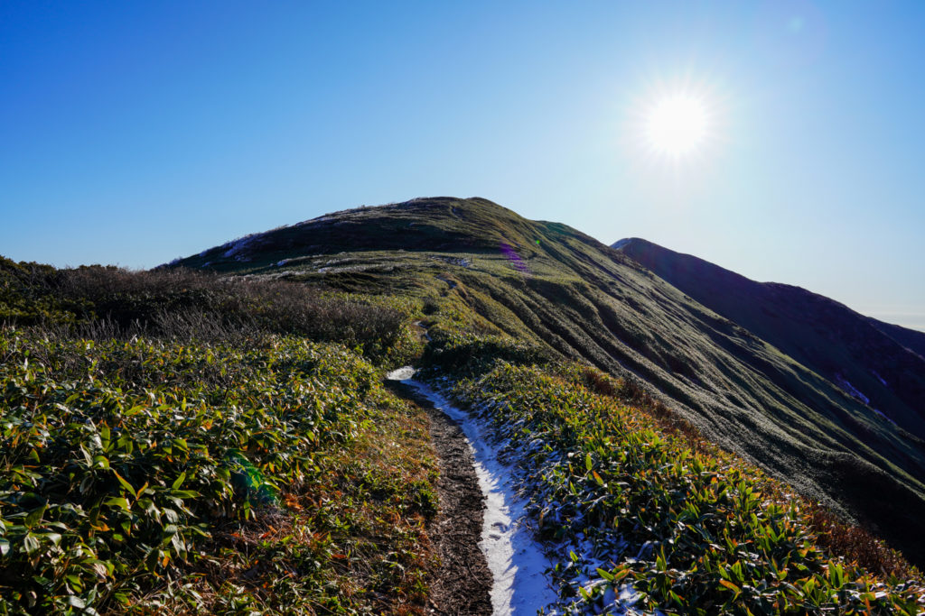 平標山・仙ノ倉山・松手山コース(九合目付近)