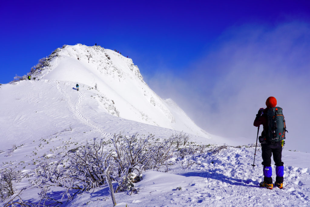 厳冬期・武尊山・剣ヶ峰山・剣ヶ峰山