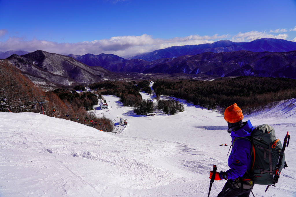 厳冬期・乗鞍岳・下山時リフトは使えません