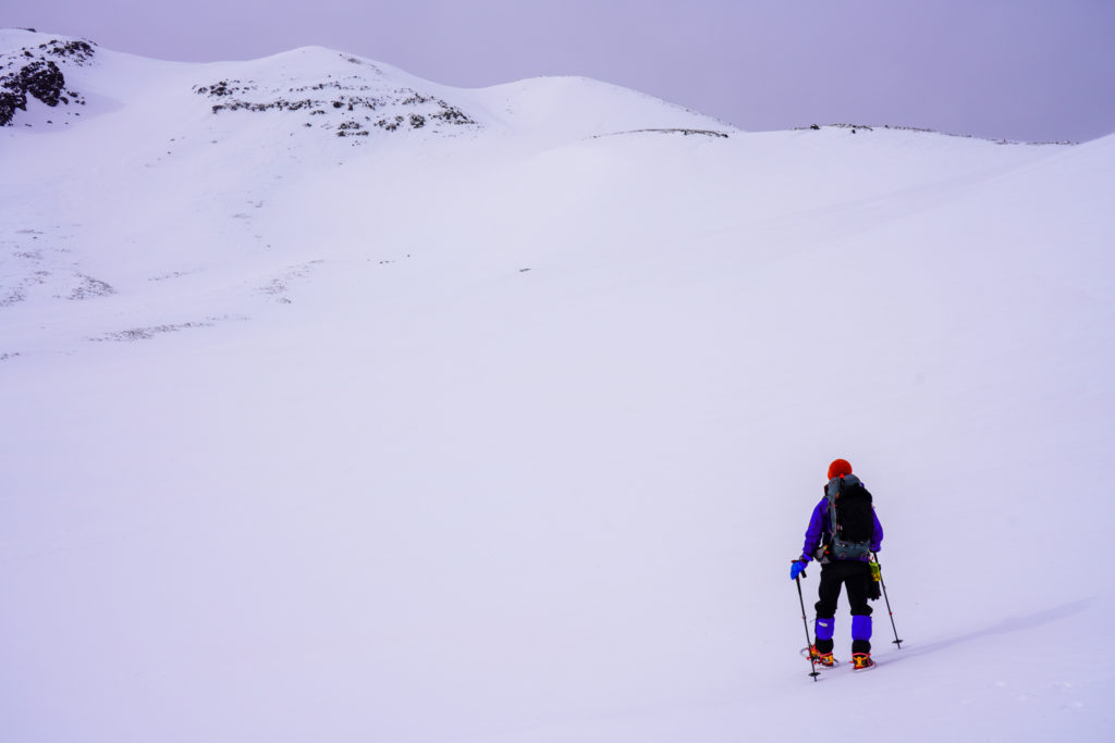 厳冬期・乗鞍岳・乗鞍大雪渓