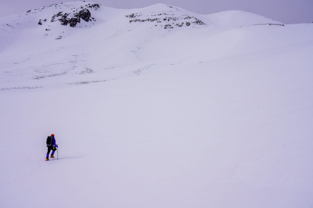 厳冬期・乗鞍岳・乗鞍大雪渓2
