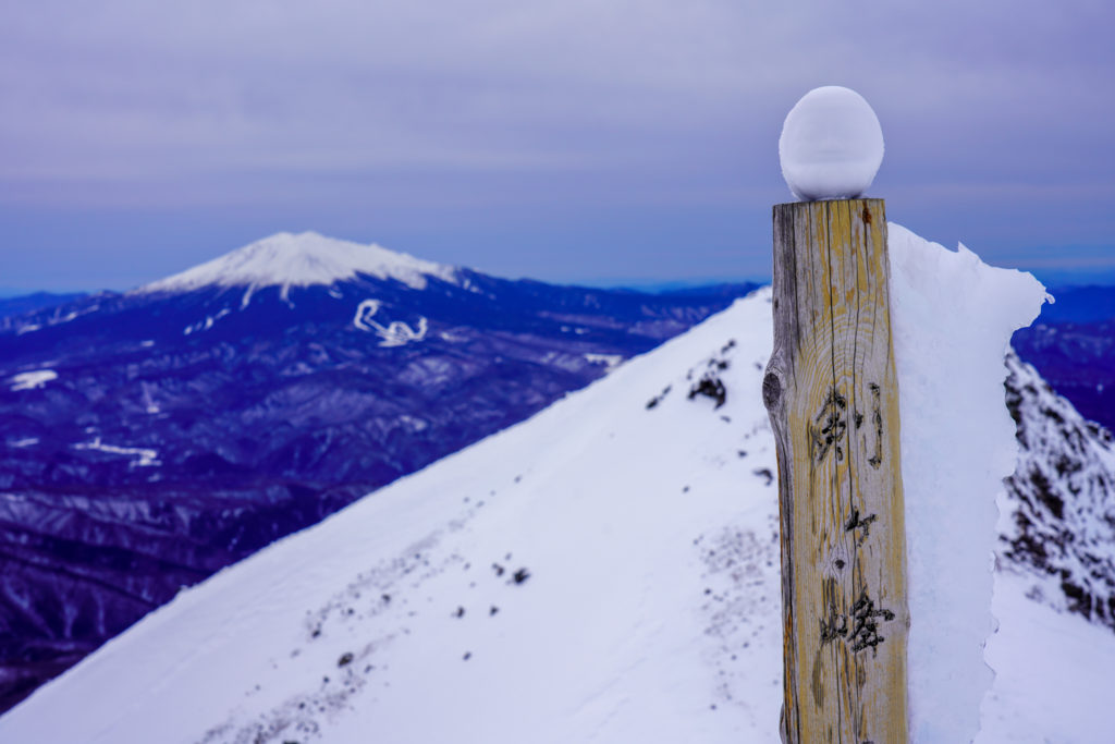 厳冬期・乗鞍岳・雪だるま!