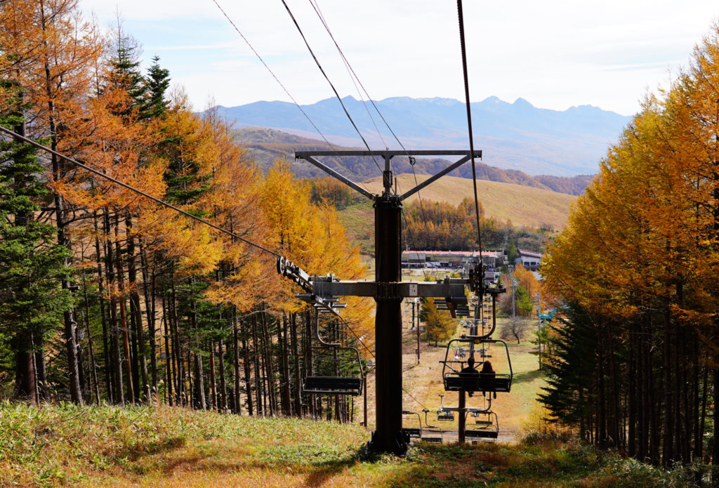 霧ヶ峰・車山高原SKYPARKスキー場へ