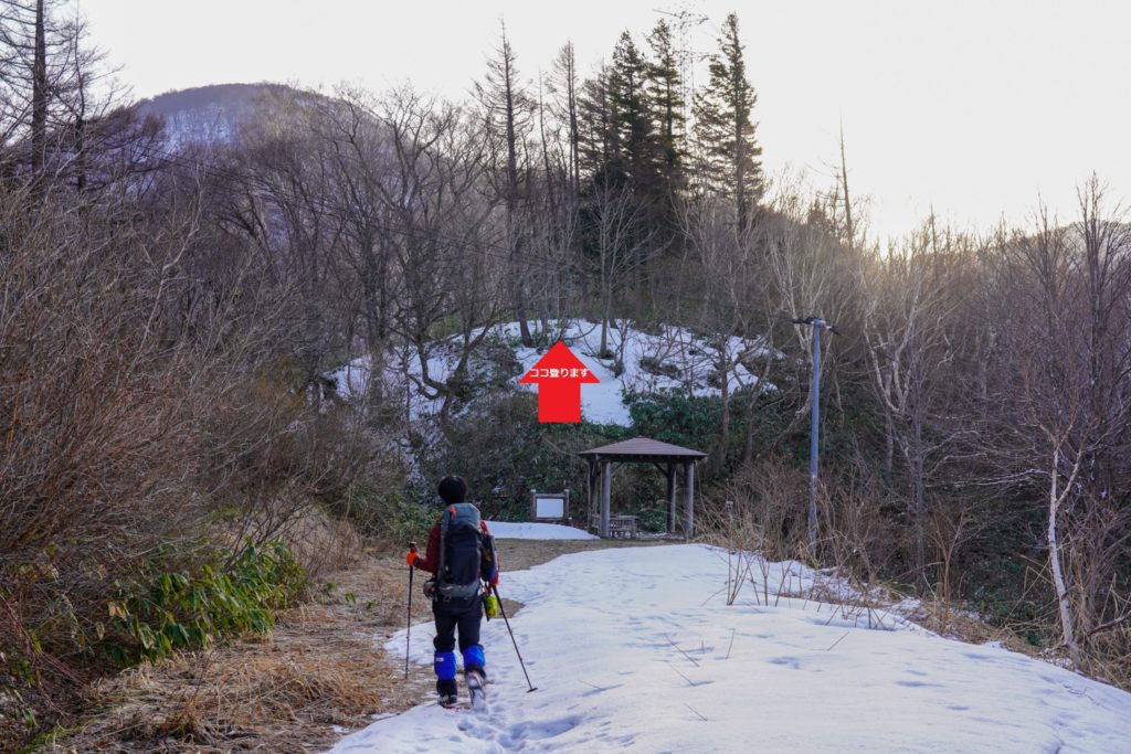 残雪期・東谷山・日白山・二居峠・東屋