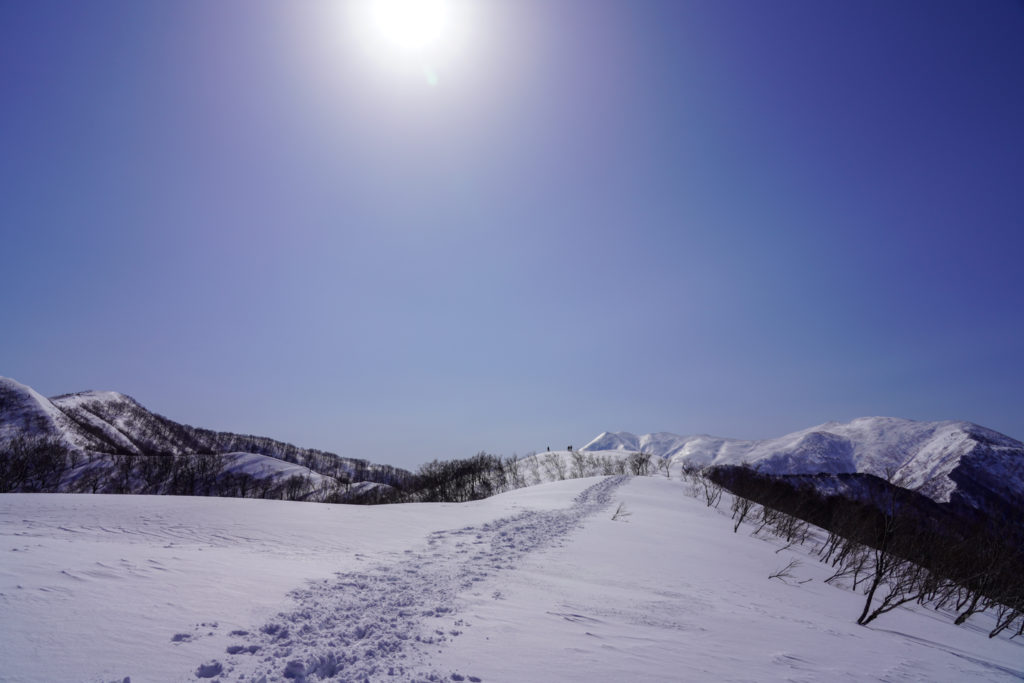 残雪期・東谷山・日白山・日白山山頂は近そうで遠い