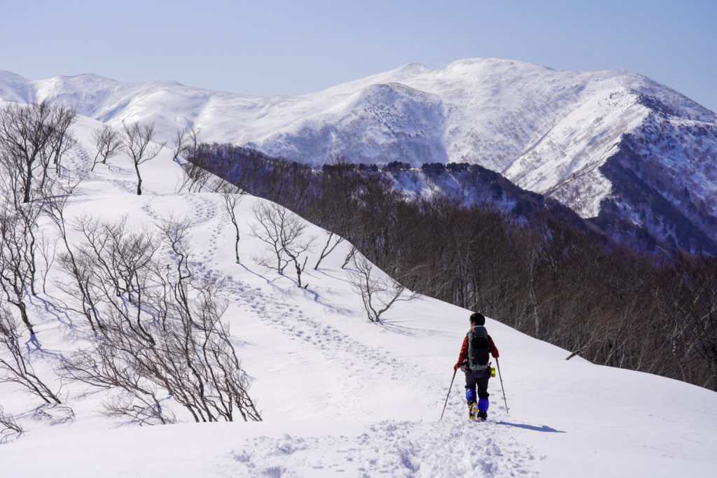 残雪期・東谷山・日白山・平標に近づいて行く、その3