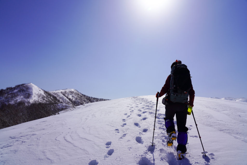 残雪期・東谷山・日白山・ド快晴