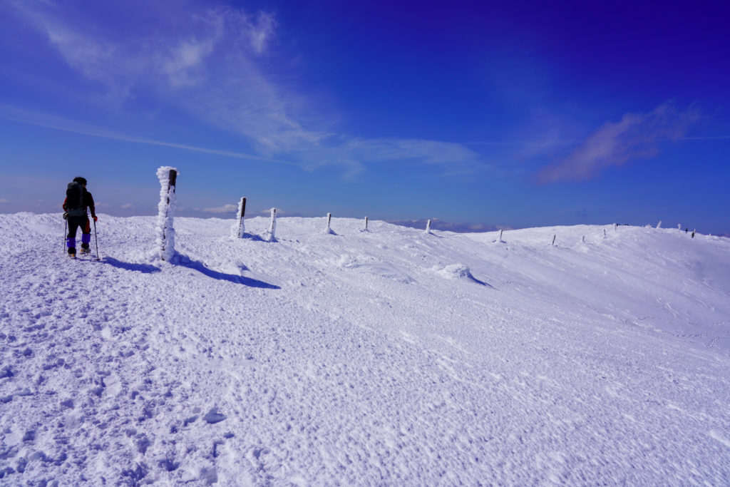 残雪期・蔵王山(熊野岳・刈田岳)・地蔵山へと、その2